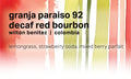 Moonwake — Granja Paraiso 92 — Red Bourbon Decaf (227g)