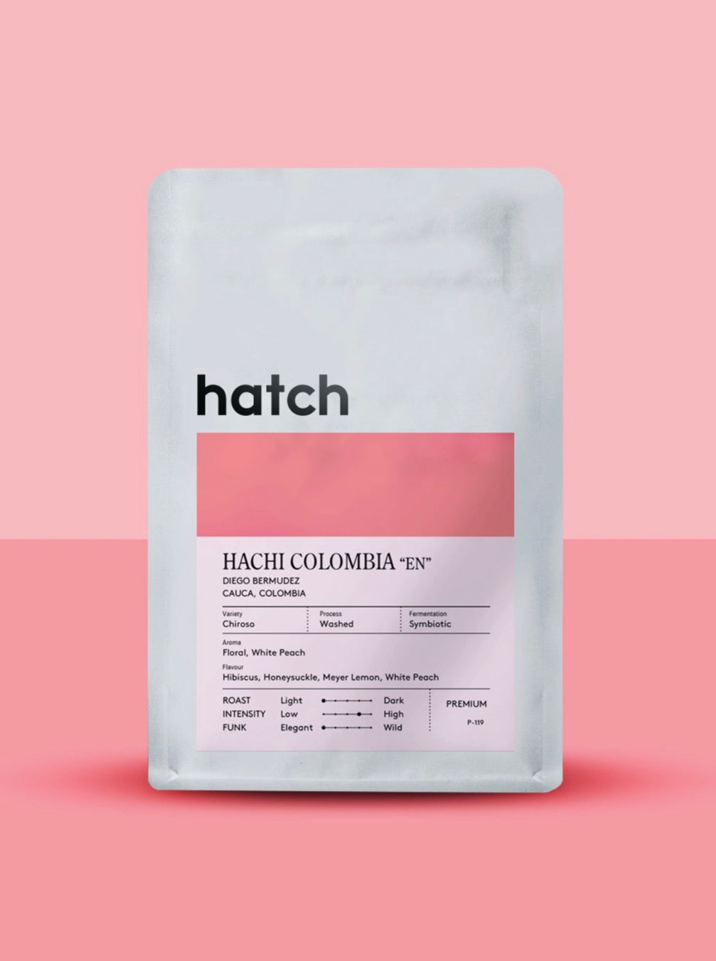 HATCH - Colombia, Hachi 'En' Chiroso Washed (200g)